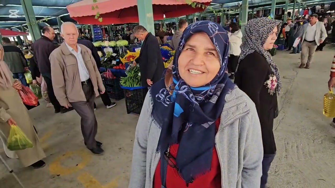 MANİSA DEMİRCİ CUMARTESİ PAZARINDAN GÖRÜNTÜLER 25-10-2025