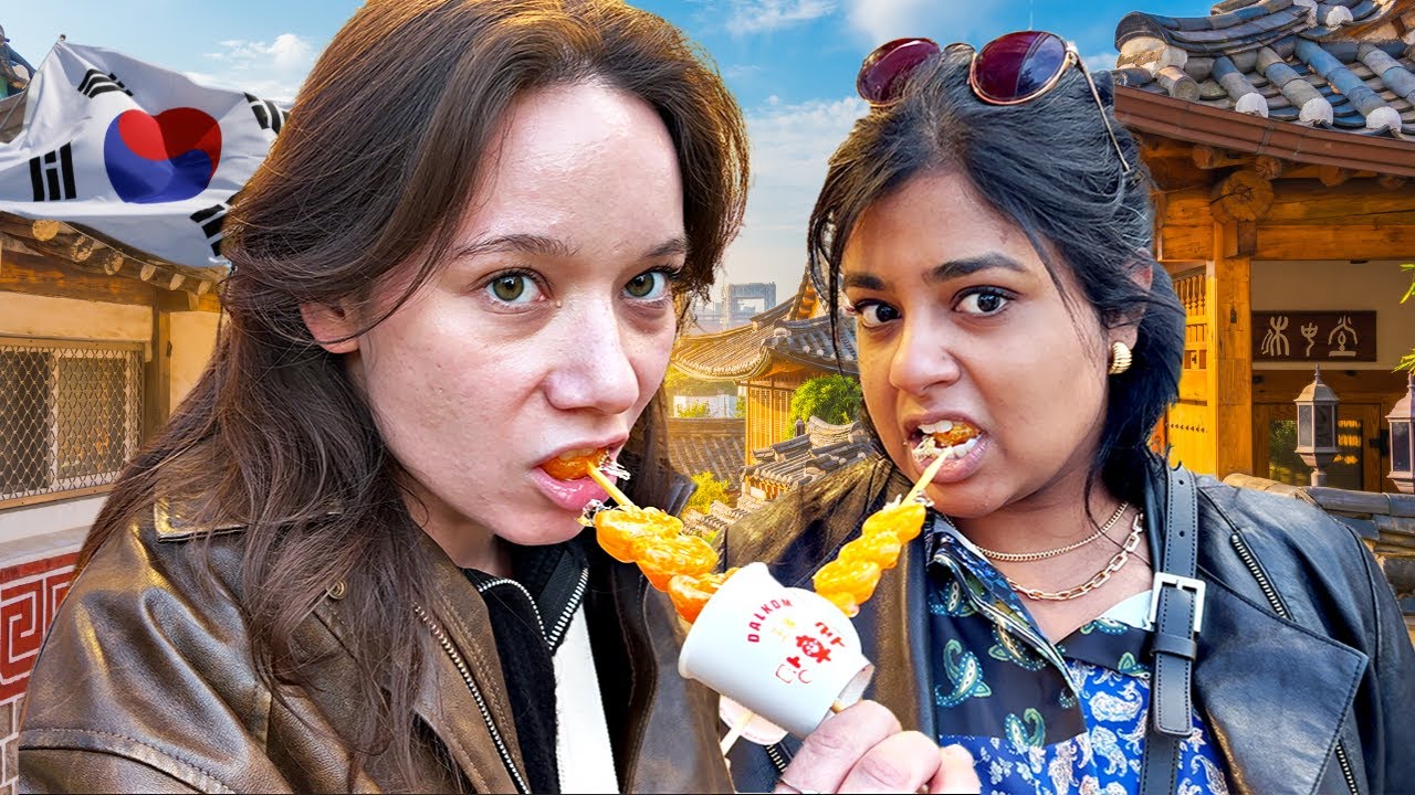 Ma meilleure amie vient en Corée pour la première fois