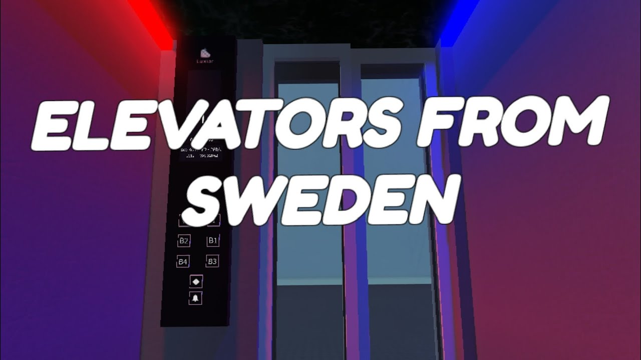 Showing my Swedish Elevator game in Roblox! (Playing on IPhone)