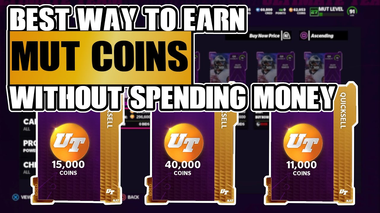 Best Way To Make MUT 22 Coins Without Spending Money #Madden22 #MUT22 #MaddenUltimateTeam