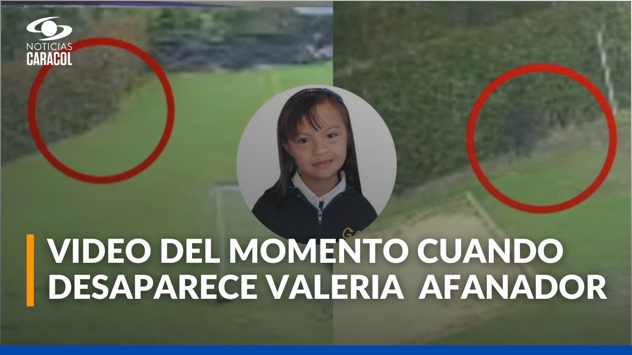 El momento exacto cuando Valeria Afanador desaparece en su colegio de Cajicá: ¿alguien la llamó?
