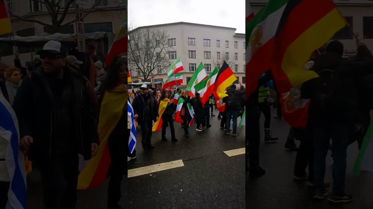 Berlin, February 21, 2026 - Iran demonstration 