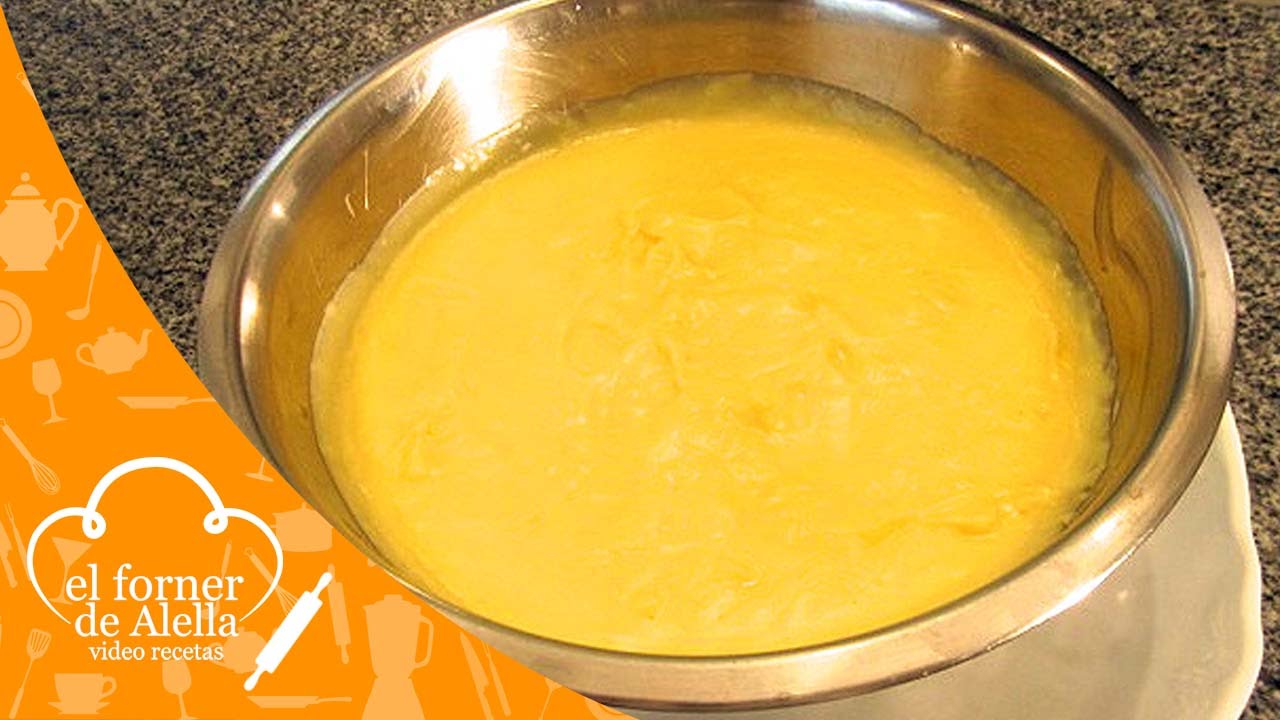 Crema pastelera para rellenos