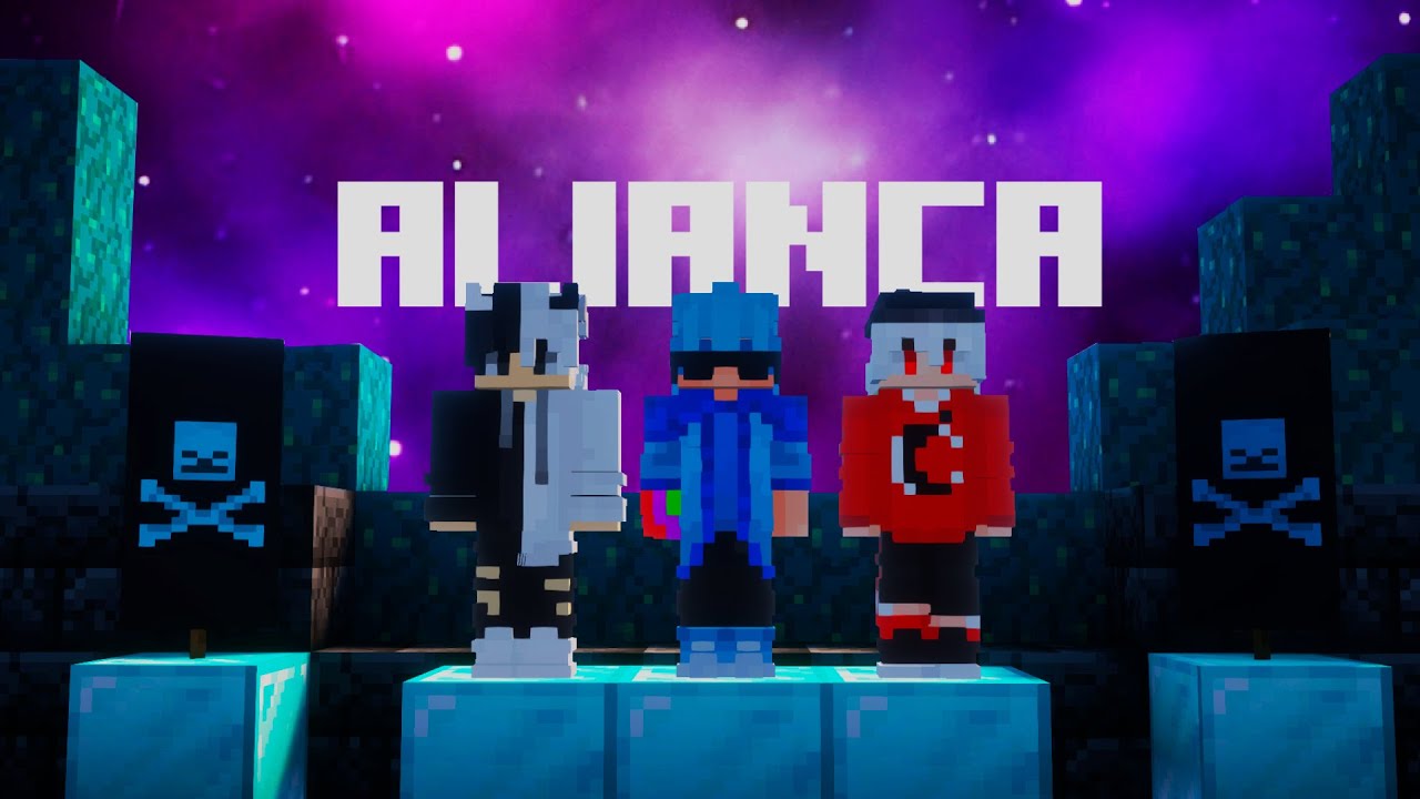 ESSA ALIANÇA VAI DOMINAR ESSE SERVIDOR DE MINECRAFT -INVERSÃO
