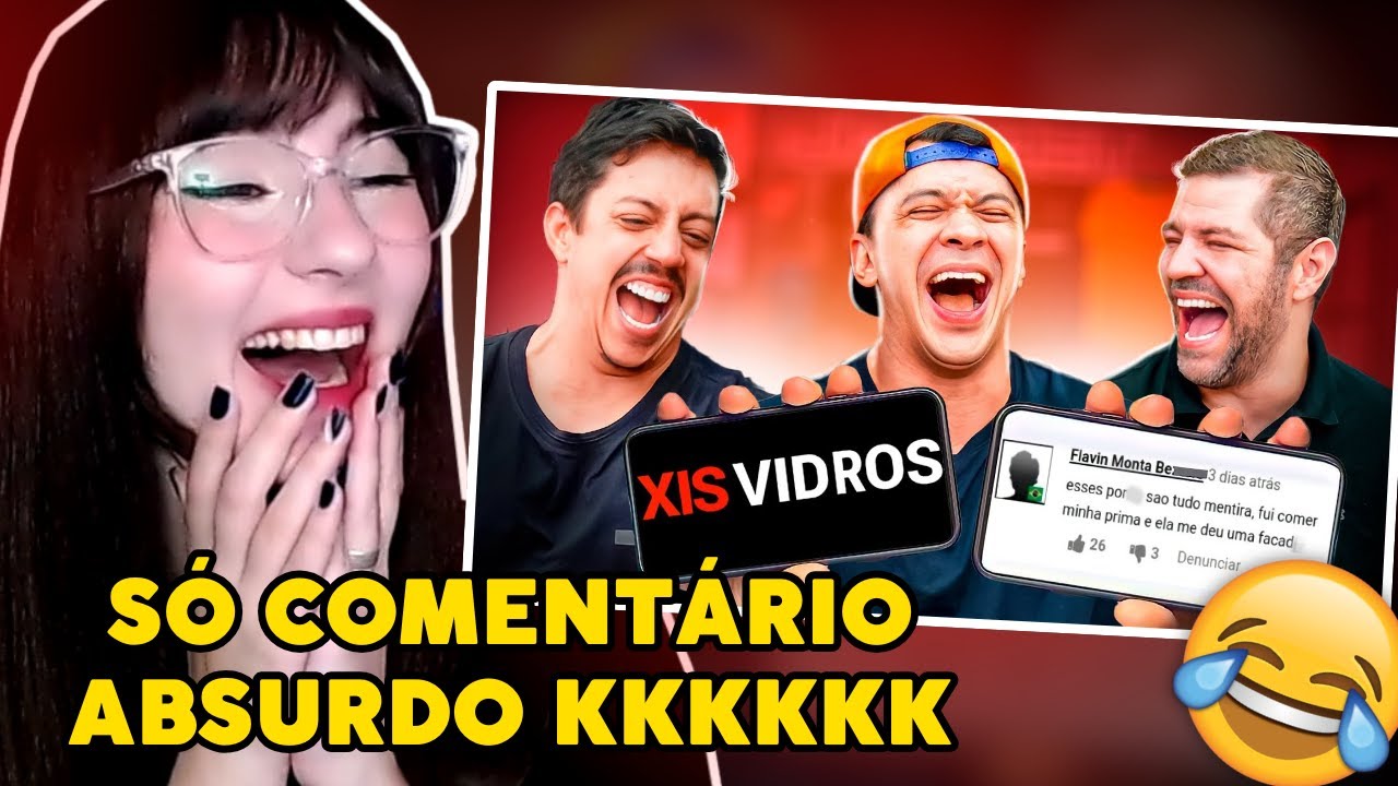 REAGINDO A 3 HUMORISTAS LENDO COMENT&Aacute;RIOS DE UM SITE A&Iacute;... ( ͡&deg; ͜ʖ ͡&deg;) ⚠️