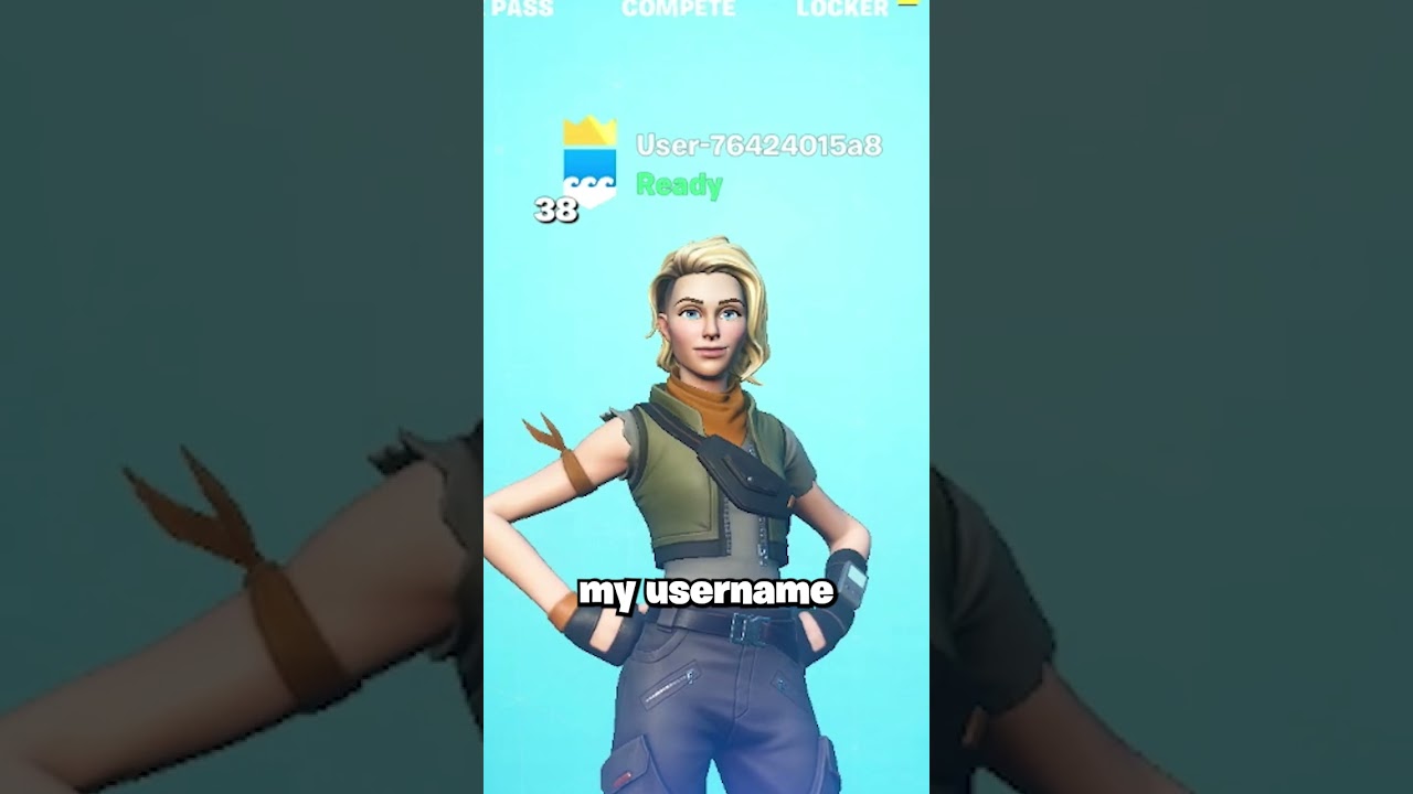 Fortnite SOLD My Username