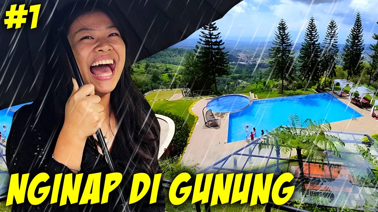 24 JAM NGINAP HOTEL DI GUNUNG PART 1 ! HUJAN DERAS BERKABUT SEPERTI SURGA ! Vlog CnX Adventurers