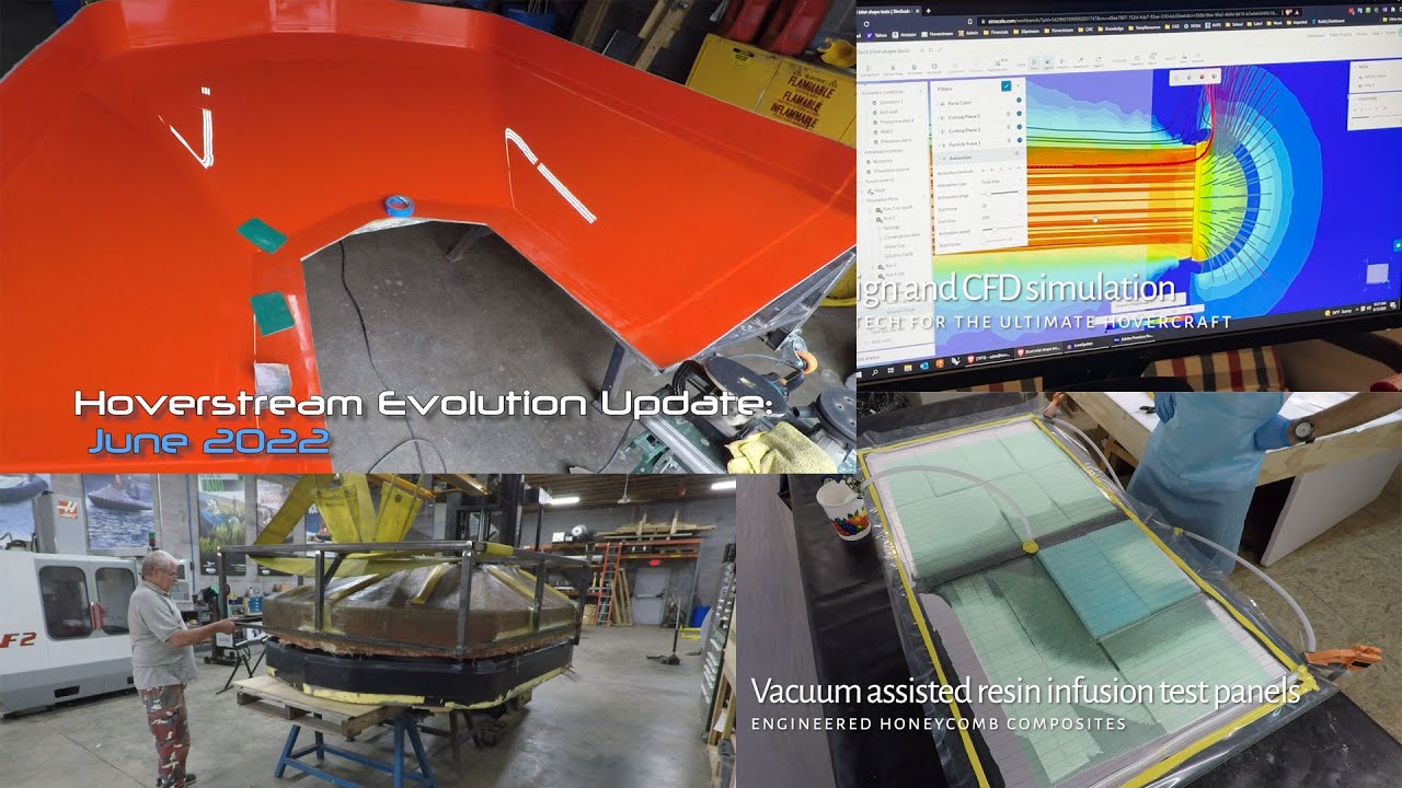 EVOlution Hovercraft update, June 2022.