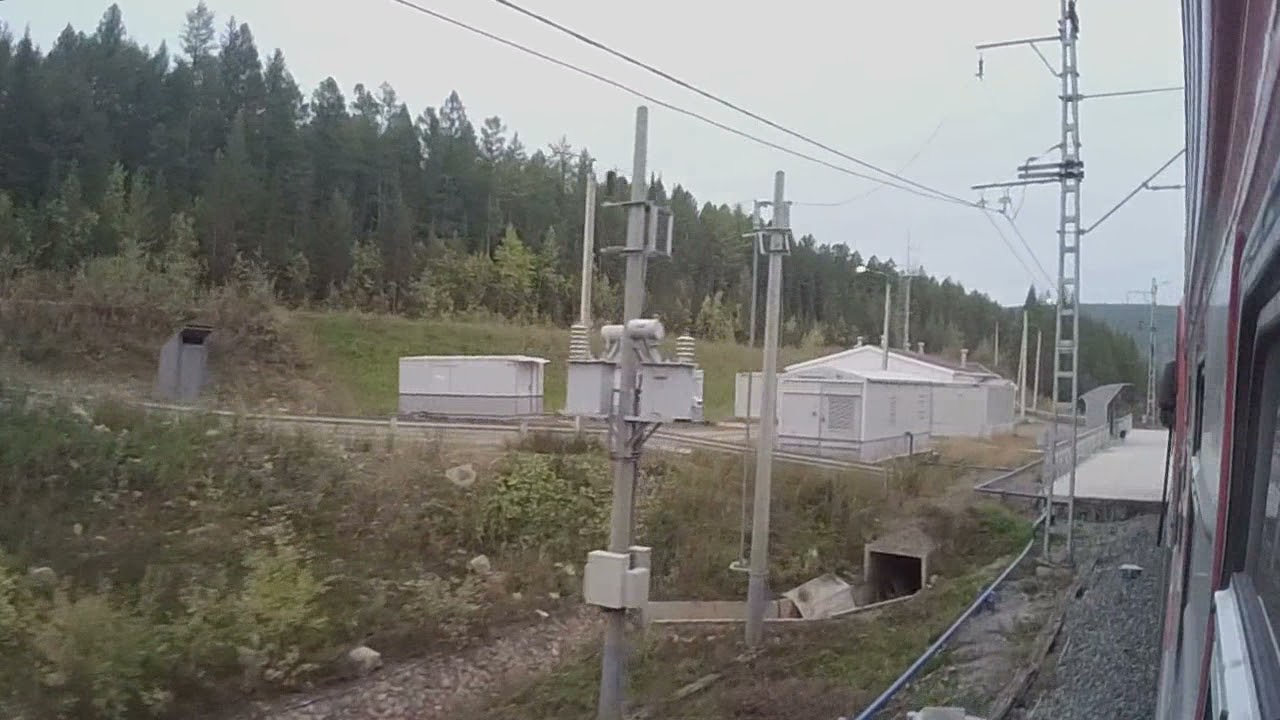 Западный БАМ 2.0 (Лена-Северобайкальск ВС ж.д.) из окна поезда. Часть 2. Звёздная-Киренга.