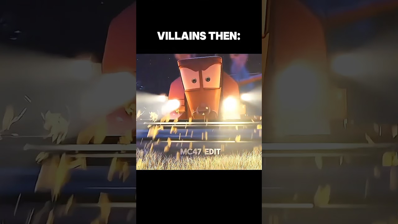 Pixar Villains Now Vs Then😈 #Shorts #Pixar #Villains #Capcut #Edit