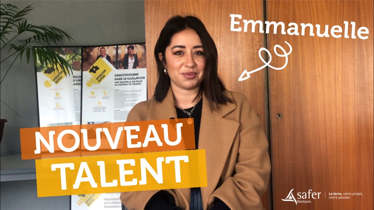 Nouveau Talent Safer Occitanie - Emmanuelle POUMIROL