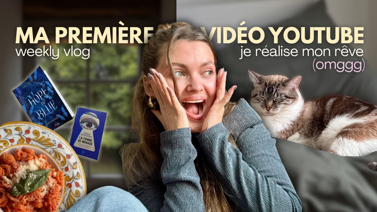 MA PREMIERE VIDEO YOUTUBE : on passe une semaine ensemble (je réalise mon rêve omgg)