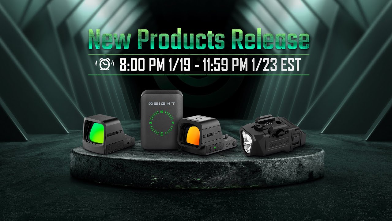 Have you seen these new Olight products? Jan. Event Explained!