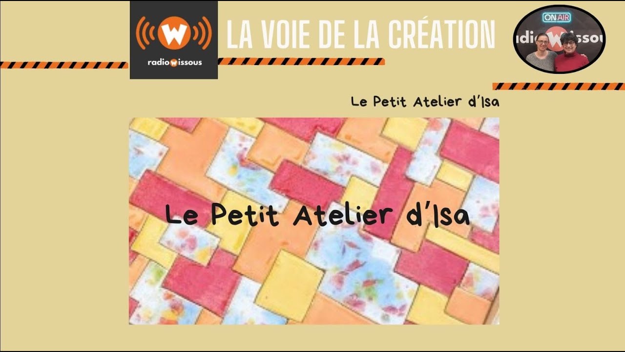 La voie de la création reçoit Isabelle, mosaïste et céramiste. #Mosaïque #Céramiste #lesZanimoz