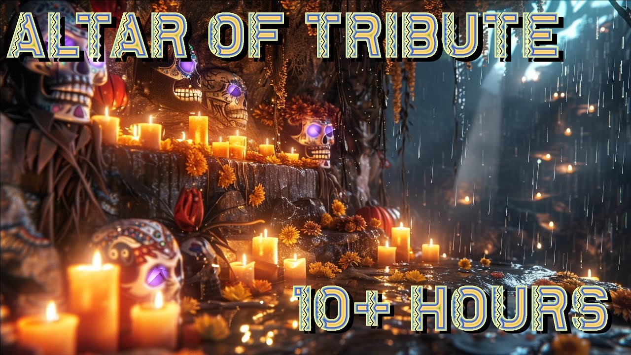 Altar of Tribute ✨💀🕯️Day of the Dead/Dia de Muertos Relaxation & Study Music (10+ Hours)