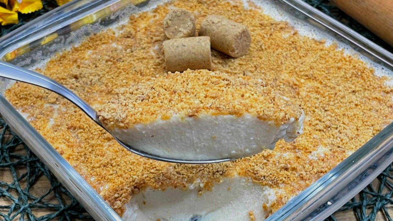 A MELHOR RECEITA DE AREIA MOVEDIÇA COM PAÇOQUINHA I SIMPLES E FÁCIL