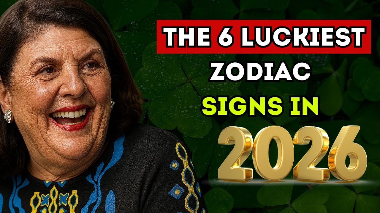 Susan Miller's predictions for 2026. The 6 luckiest zodiac signs in 2026. Horoscope.