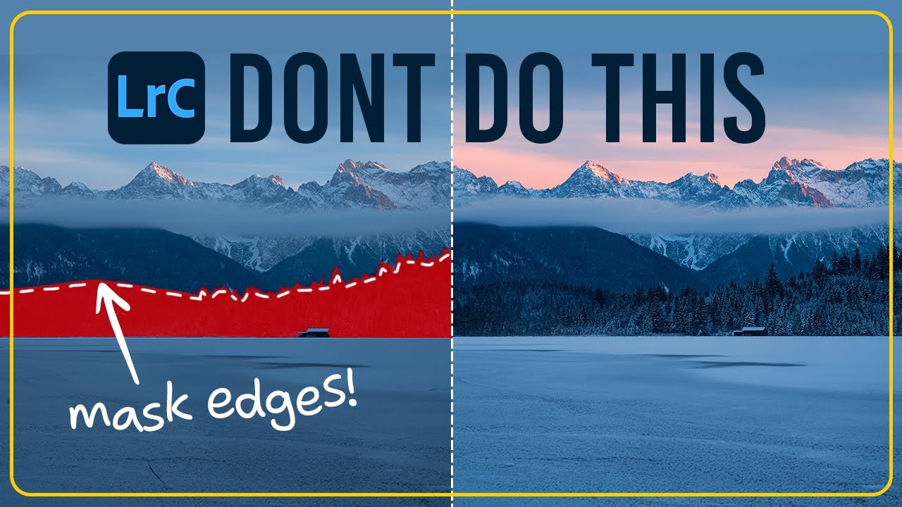 Fix HARD MASK EDGES with THIS Lightroom Trick!