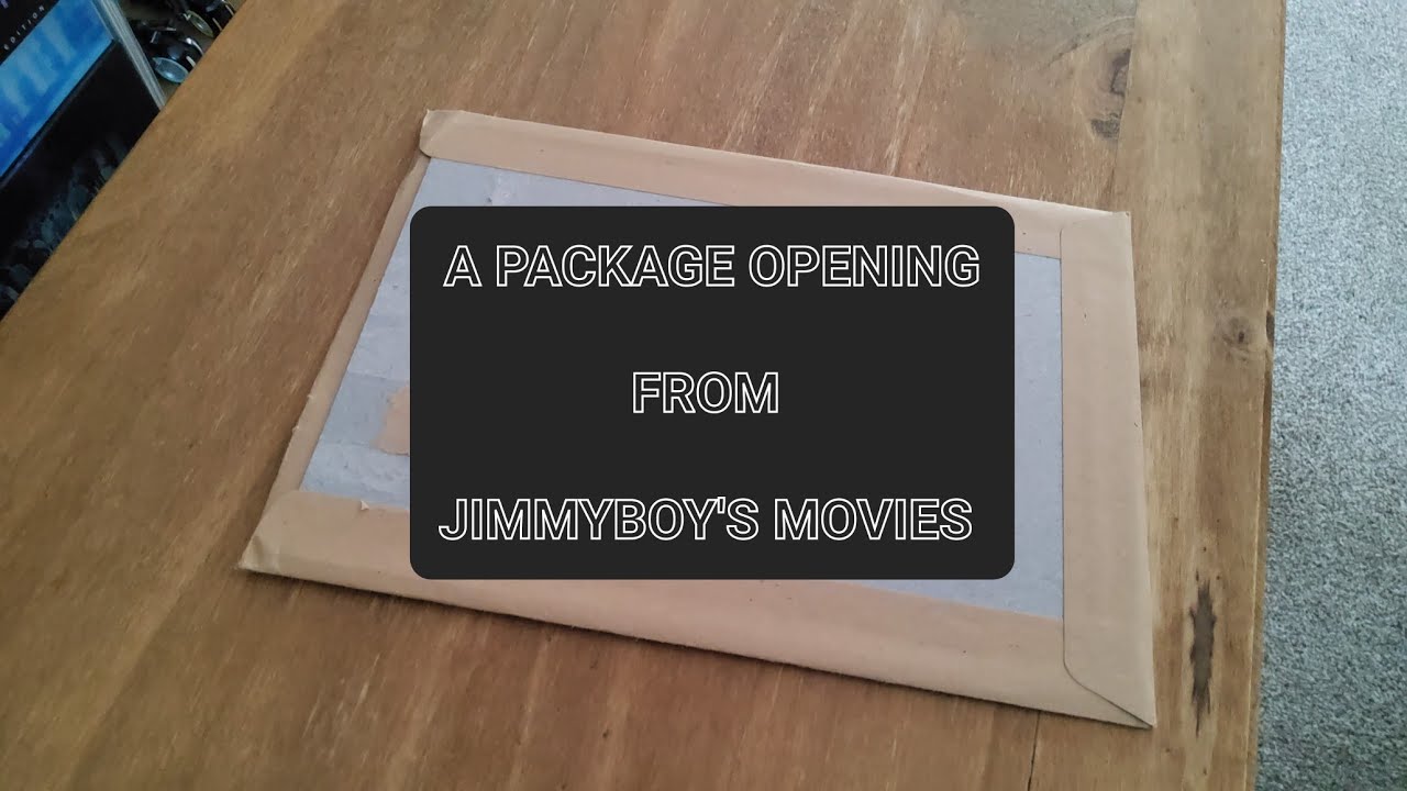 A PACKAGE OPENING  FROM JIMMYBOY'S MOVIES