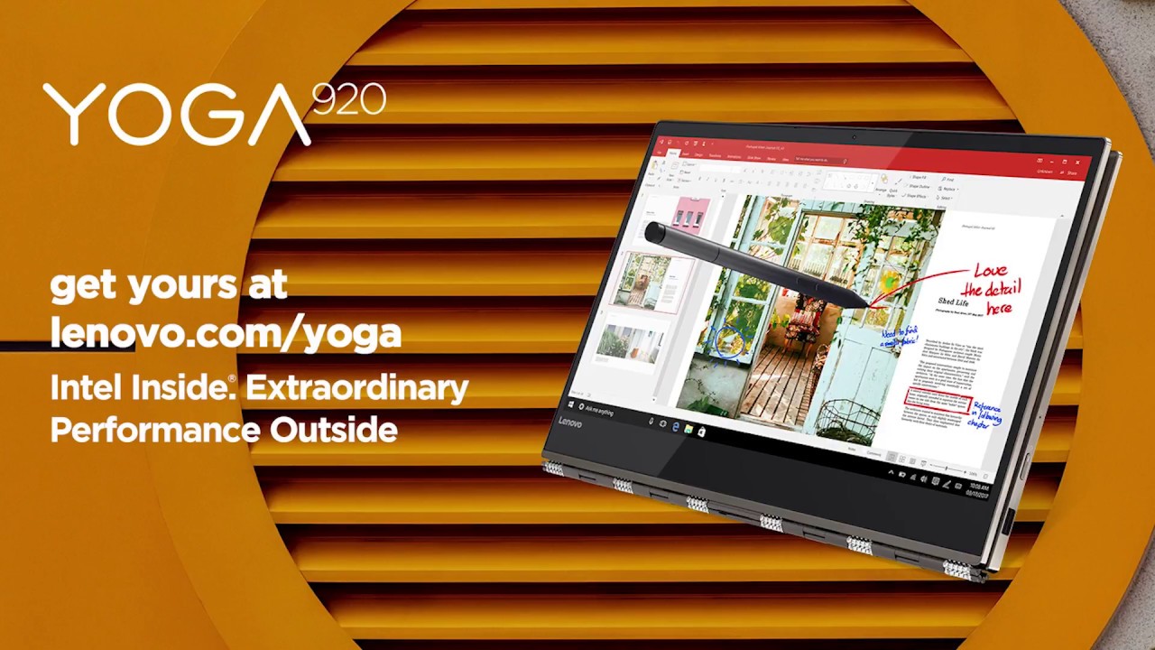 In Action: Lenovo Yoga 920 Laptop