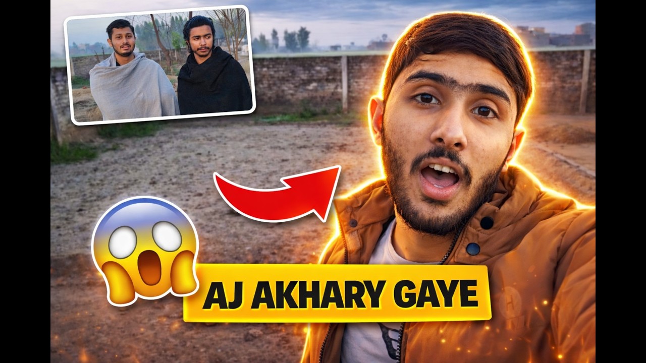 Aaj Akhary Gya 😱 | Full Fun Vlog | Dostoon Ke Sath Mazay Vlog #3