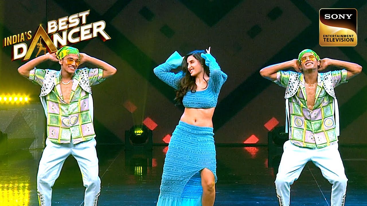 Nora के मुँह से अपना नाम सुनकर Freeze हो गया Aakash | India's Best Dancer 1 | Nora Fatehi Special