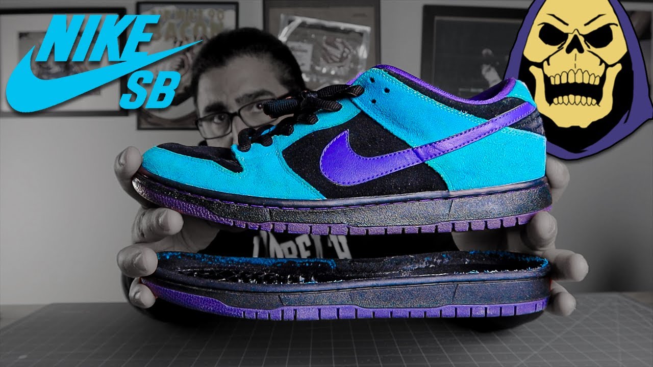 Skeletor Nike SB Dunk Sole Swap | 👑GRAIL👑