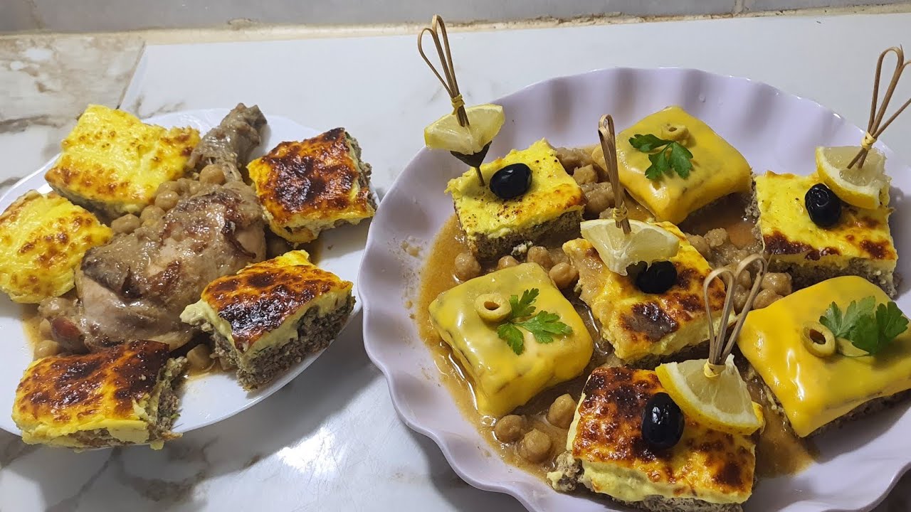 طاجين الجبن 🧀🥩 بأسرع و اسهل طريقة💯🌙