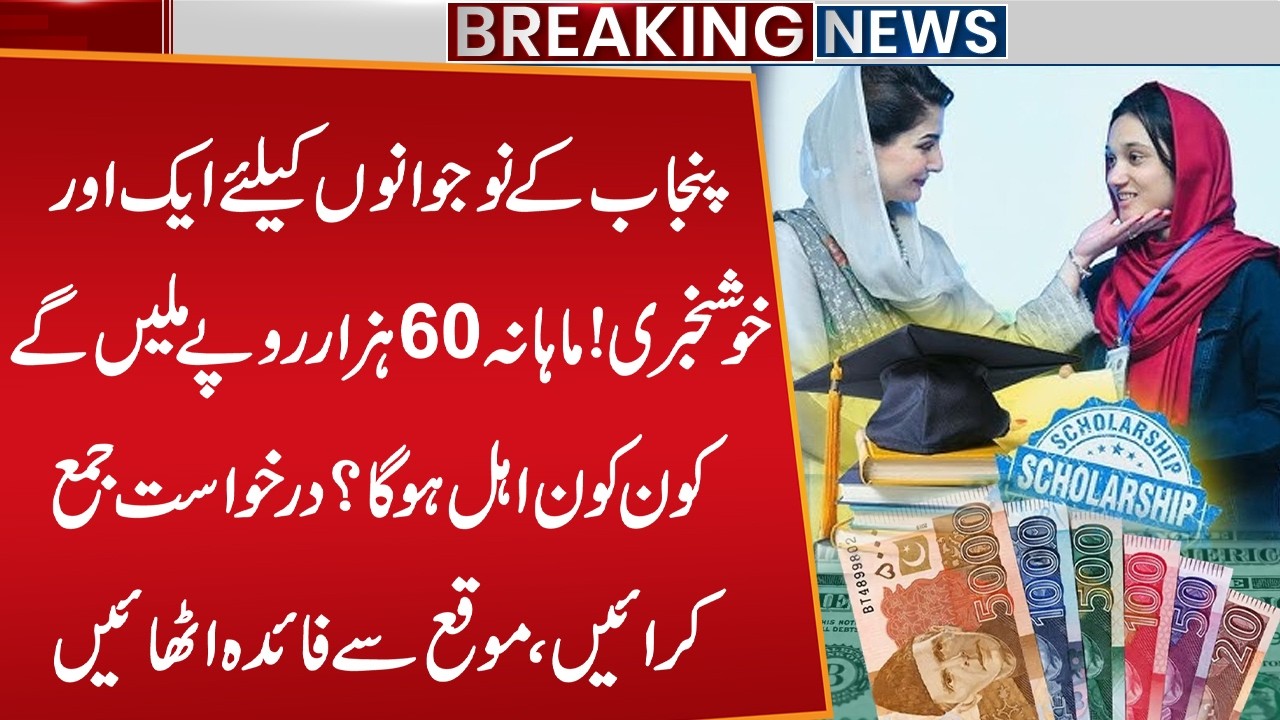 Big Opportunity for Punjab Youth! Get 60,000 Monthly &ndash; Who Is Eligible? | Public News