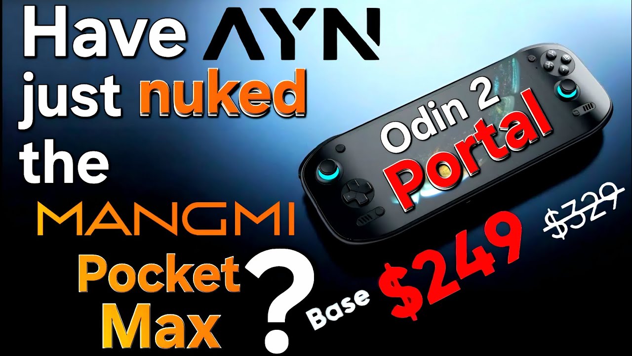 Огромное снижение цены на Odin 2 Portal, Mangmi Pocket Max и Retroid Pocket 6. Какая портативная ...