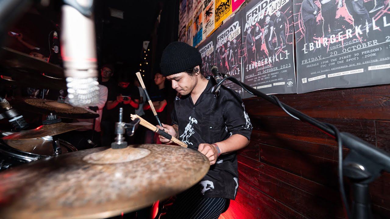 BURGERKILL - An Elegy “Unplugged” (live Drum Cam at Halfway Bar) Bandung 2023