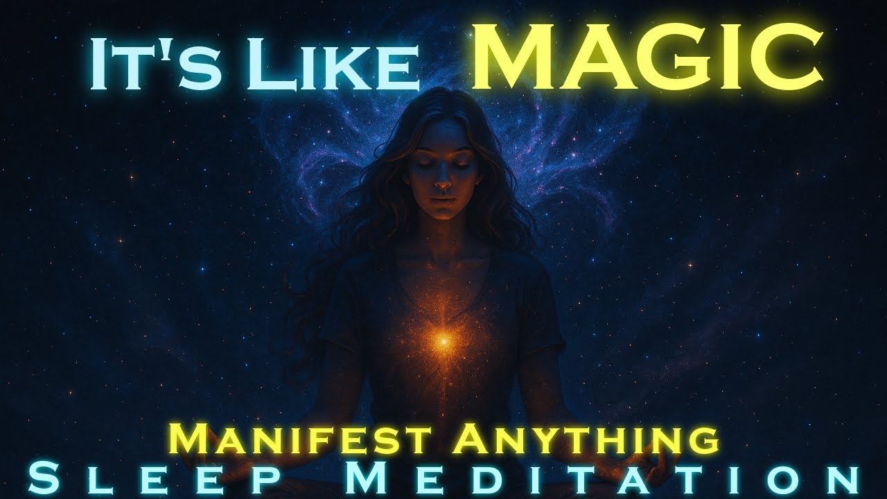 It Works like MAGIC... but It's NOT ~ MANIFEST ANYTHING ~ Law of Attraction Sleep Meditation