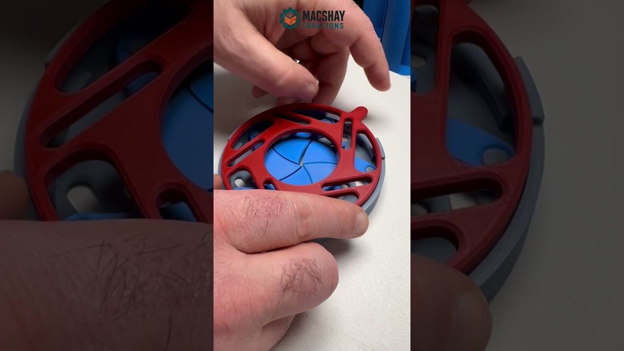 3D Printed Fidget Photo Frame ASMR