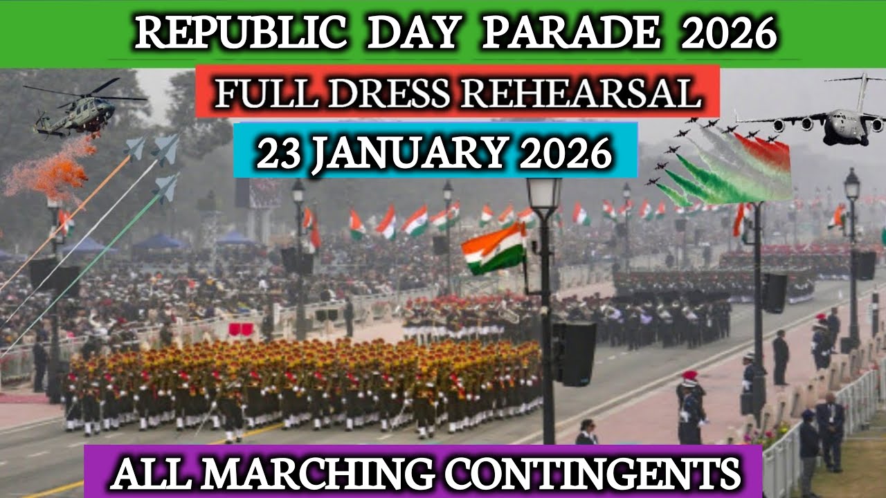 Full Dress Rehearsal of Republic Day 2026 🇮🇳 | Republic Day Parade 2026 | Amit Sumit Vlogs 