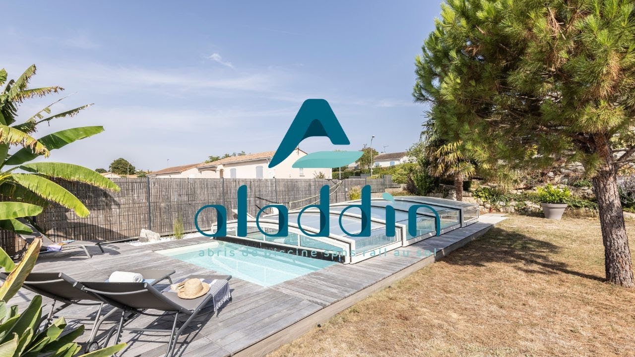 La technicité des abris de piscine Aladdin !