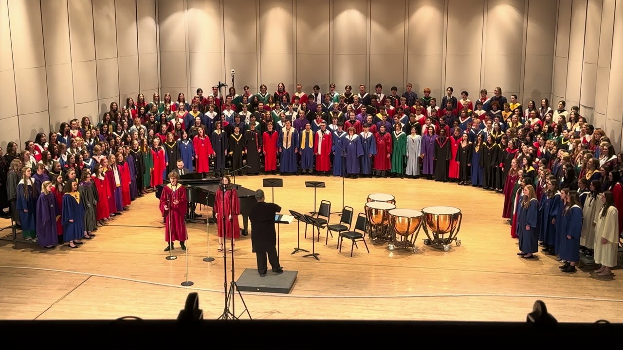 Allstate Honors choir performance 6