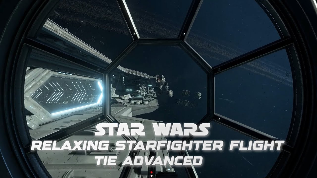 Star Wars Ambience | Spaceship Cockpit, Brown Noise, Engine Hum | No Music, Relaxing 〖1 Hr〗