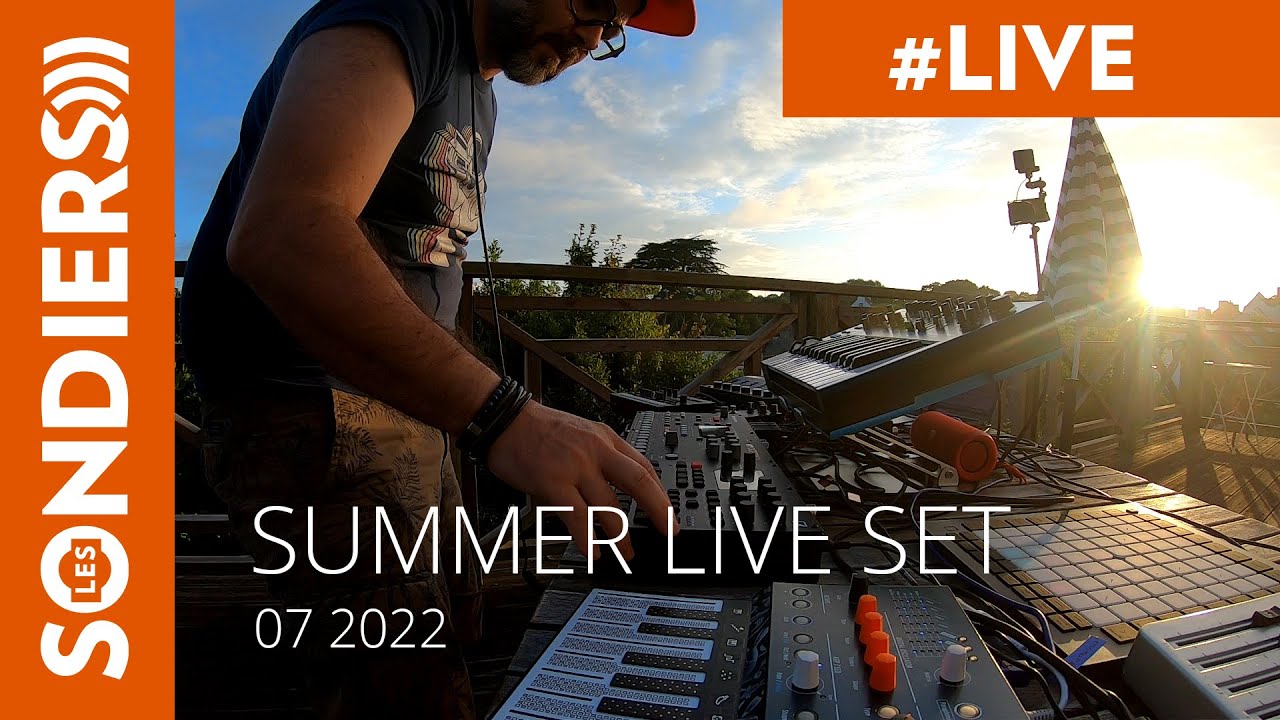 SUMMER LIVE SET 07 2022 / SYNTAKT - OCTATRACK - BASS STATION II - MICROFREAK - TR6S