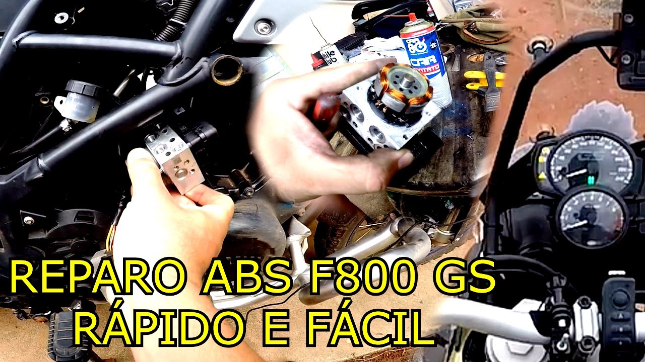 ABS BMW F800 GS COM DEFEITO
