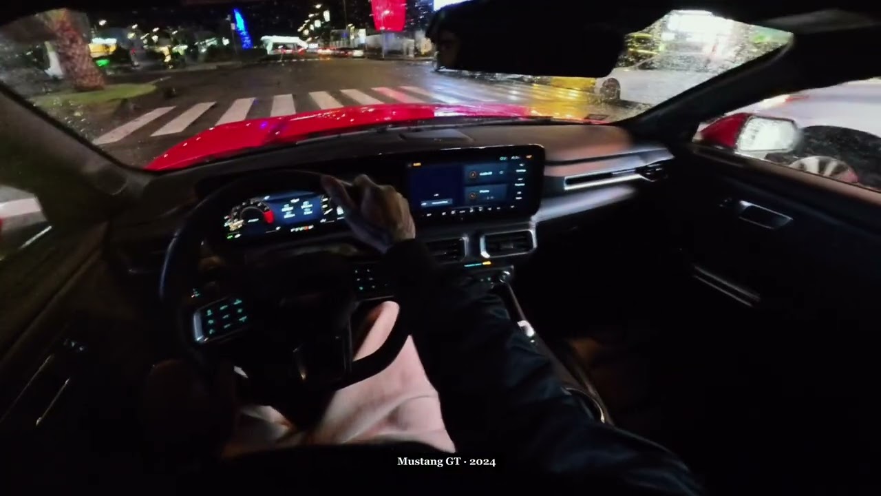 POV Night Drive in Batumi | Mustang GT 2024 | No Talking