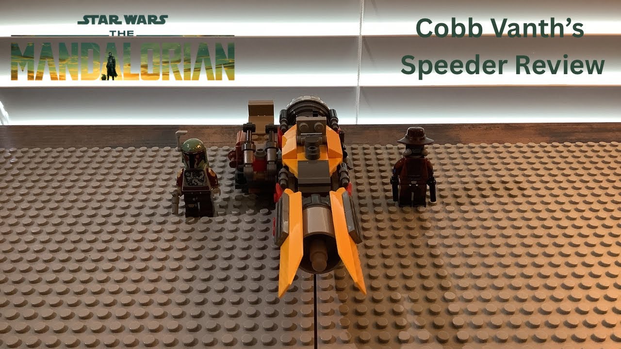 Lego Star Wars Cobb Vanth’s Speeder 75437 Set Review 