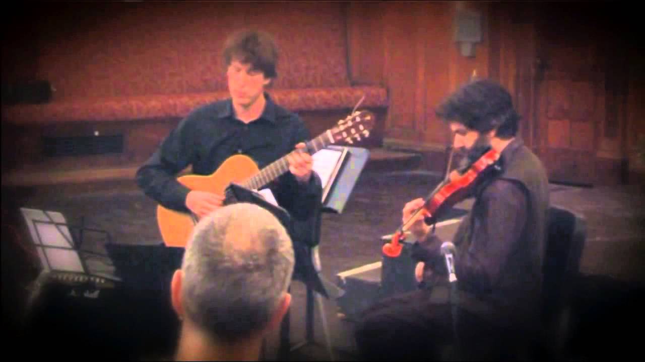 Detresse by Astor Piazzolla; arranged for Guitar and Violin