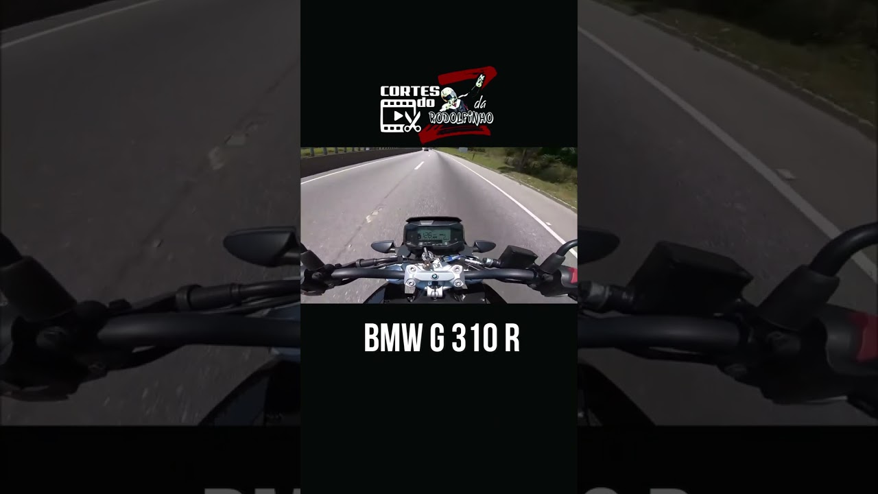 Cortes Rodolfinho da Z- BMW G 310 R.