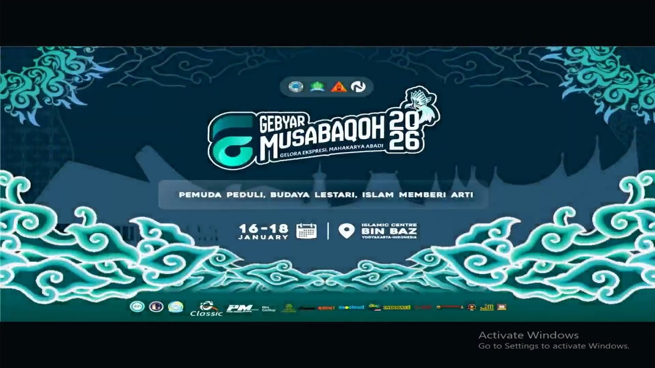 Penutupan GEMA (Gebyar Musabaqah Kubra) 2025 - Islamic Centre Bin Baz Yogyakarta