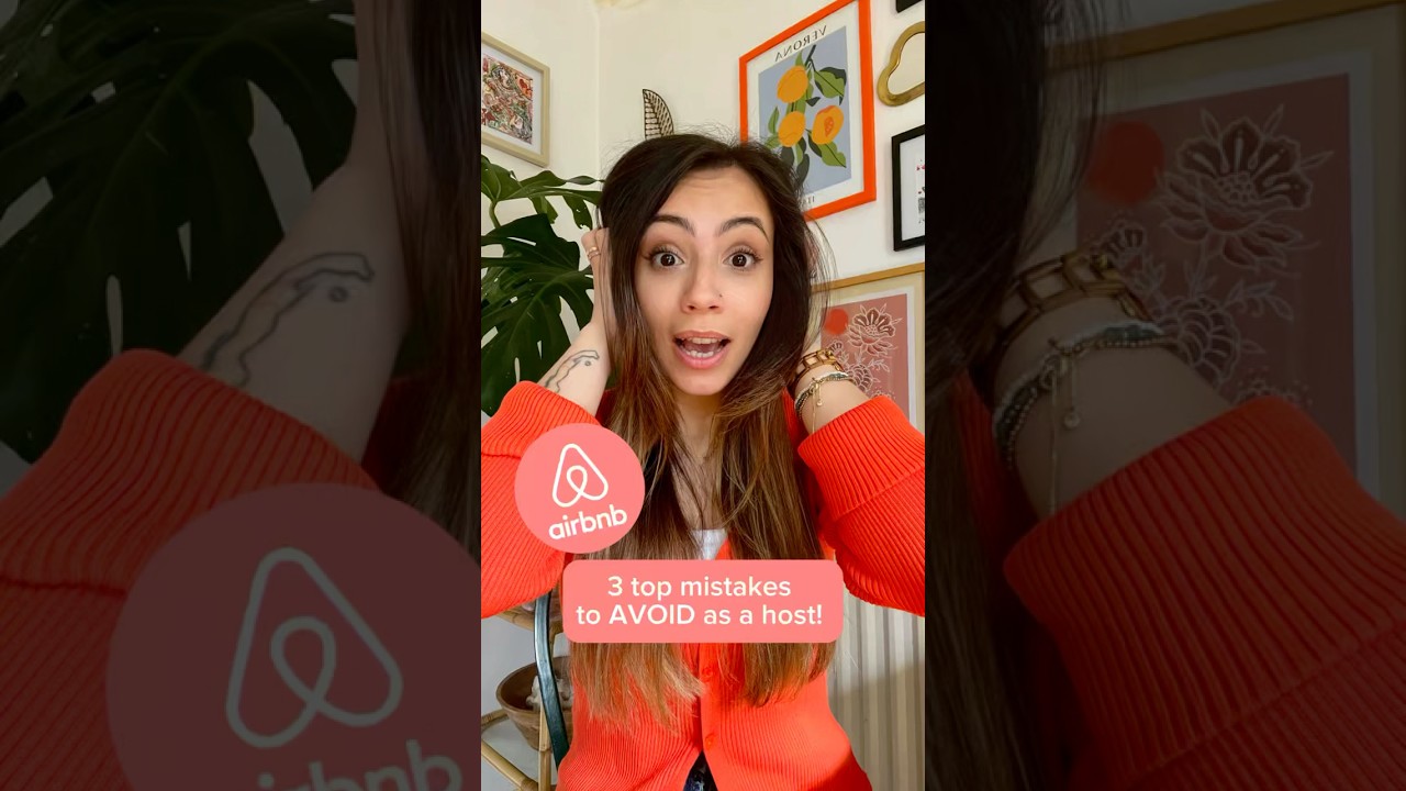 3 Top Mistakes to avoid as a host! 🚫 #airbnbtips #airbnbhosts #hostlife #listingoptimization