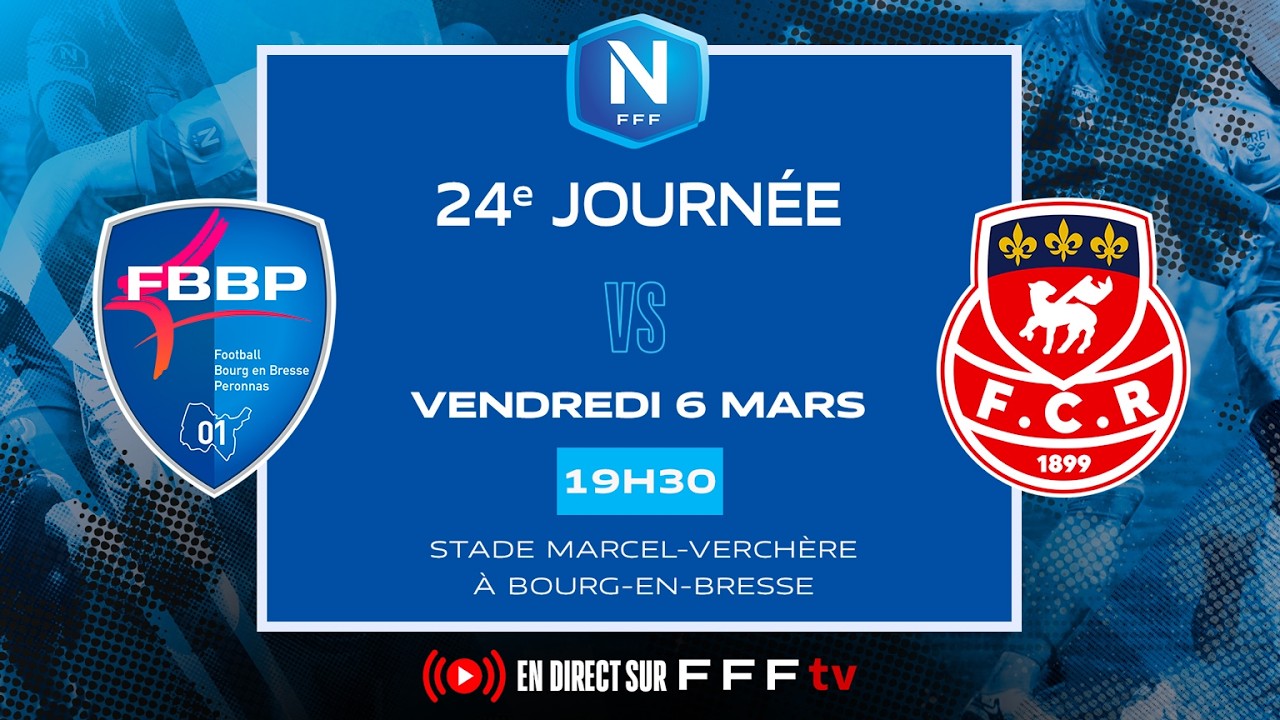 J24 I FBBP01 vs FC Rouen 1899 en replay I National FFF 2025-2026
