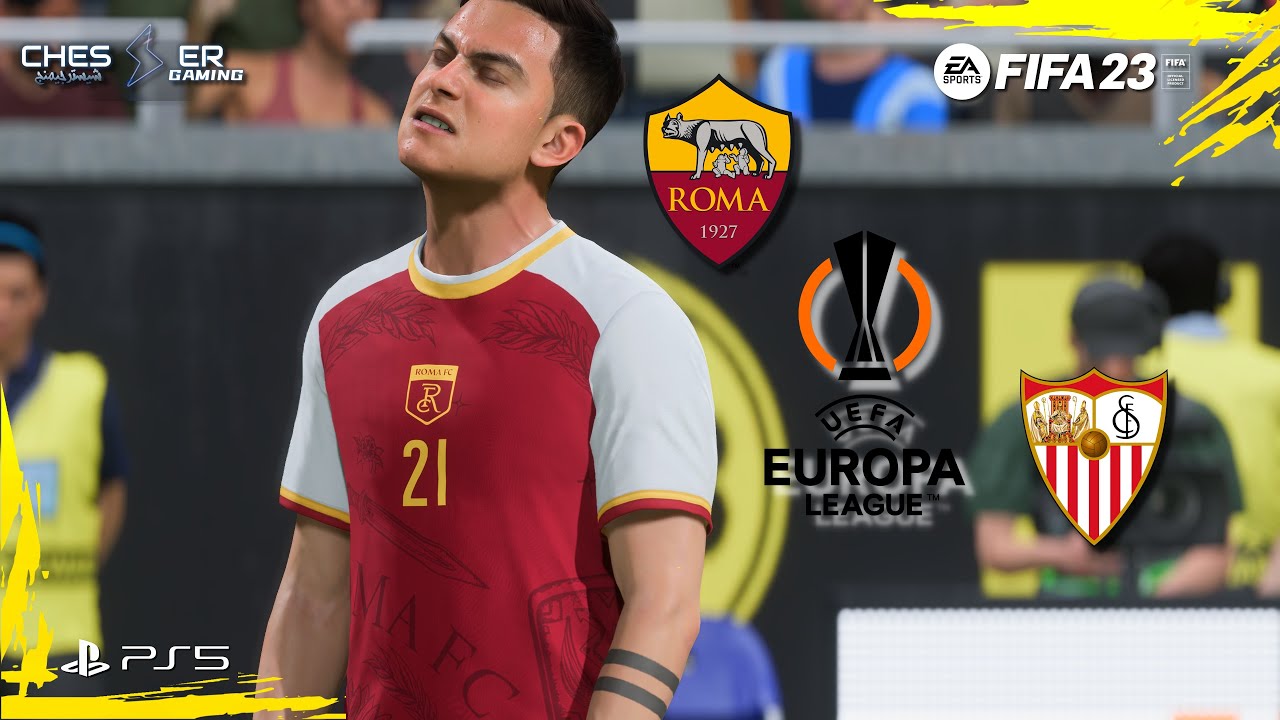 روما ضد اشبيلية - نهائي الدوري الاوروبي - فيفا 23 بلاي ستيشن 5