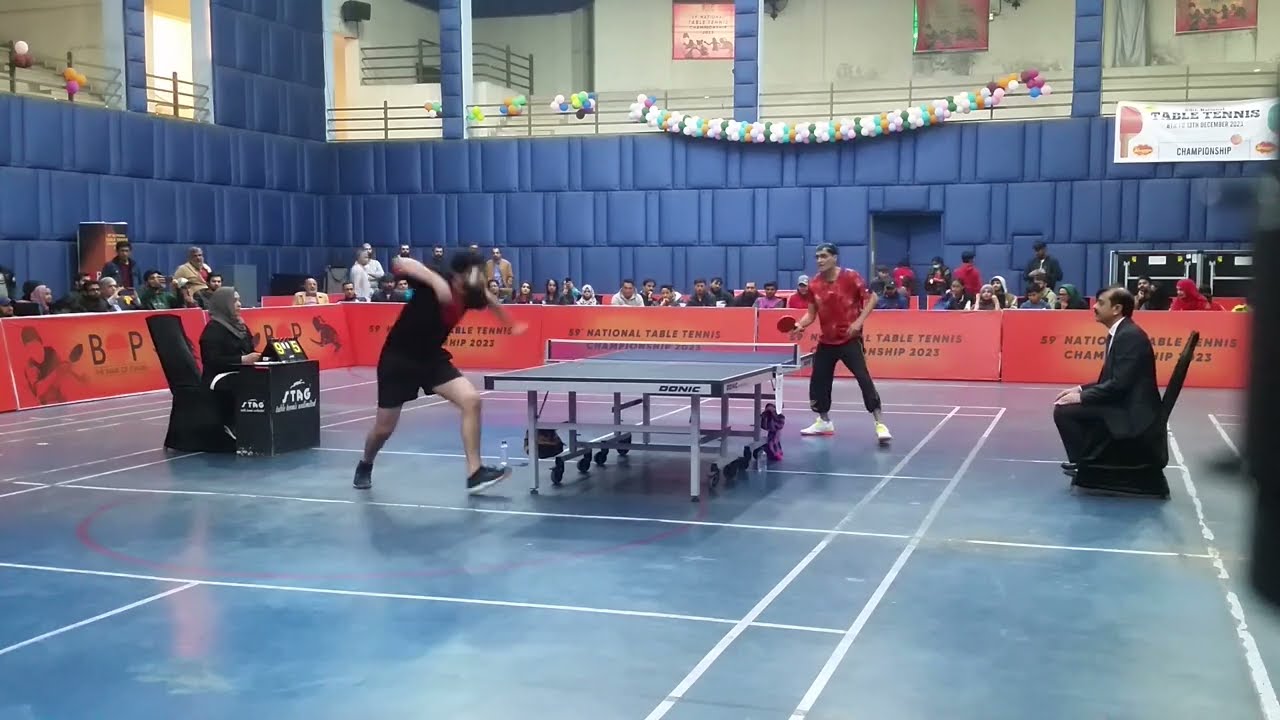 Asim Qureshi vs Shah Khan || Men's Singles Final || 59th National Table Tennis Championship 2023