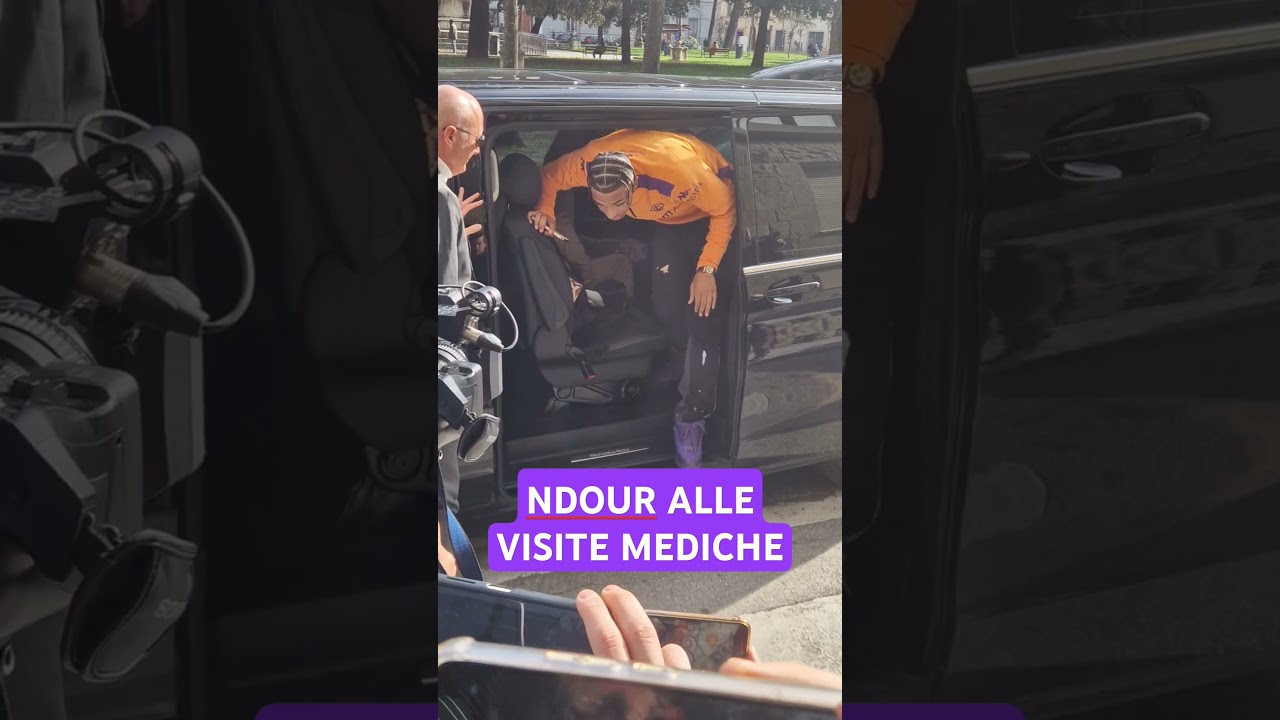 🟣 Ndour &egrave; arrivato a Firenze ⚜️