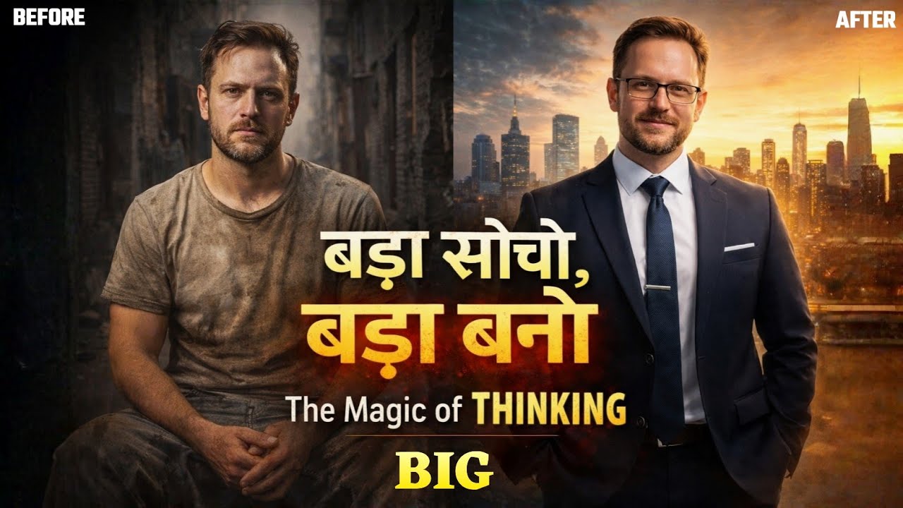 बड़ा सोचो बड़ा बनो | बड़ी सोच का जादू | The Magic of Thinking Big. @ReadLoomPodcast